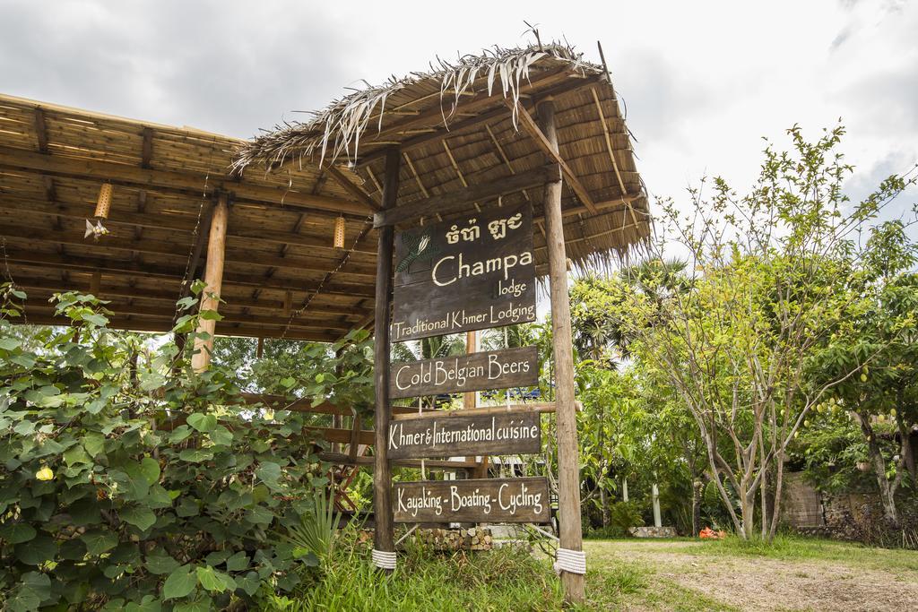 Champa Lodge Kampot Exterior foto