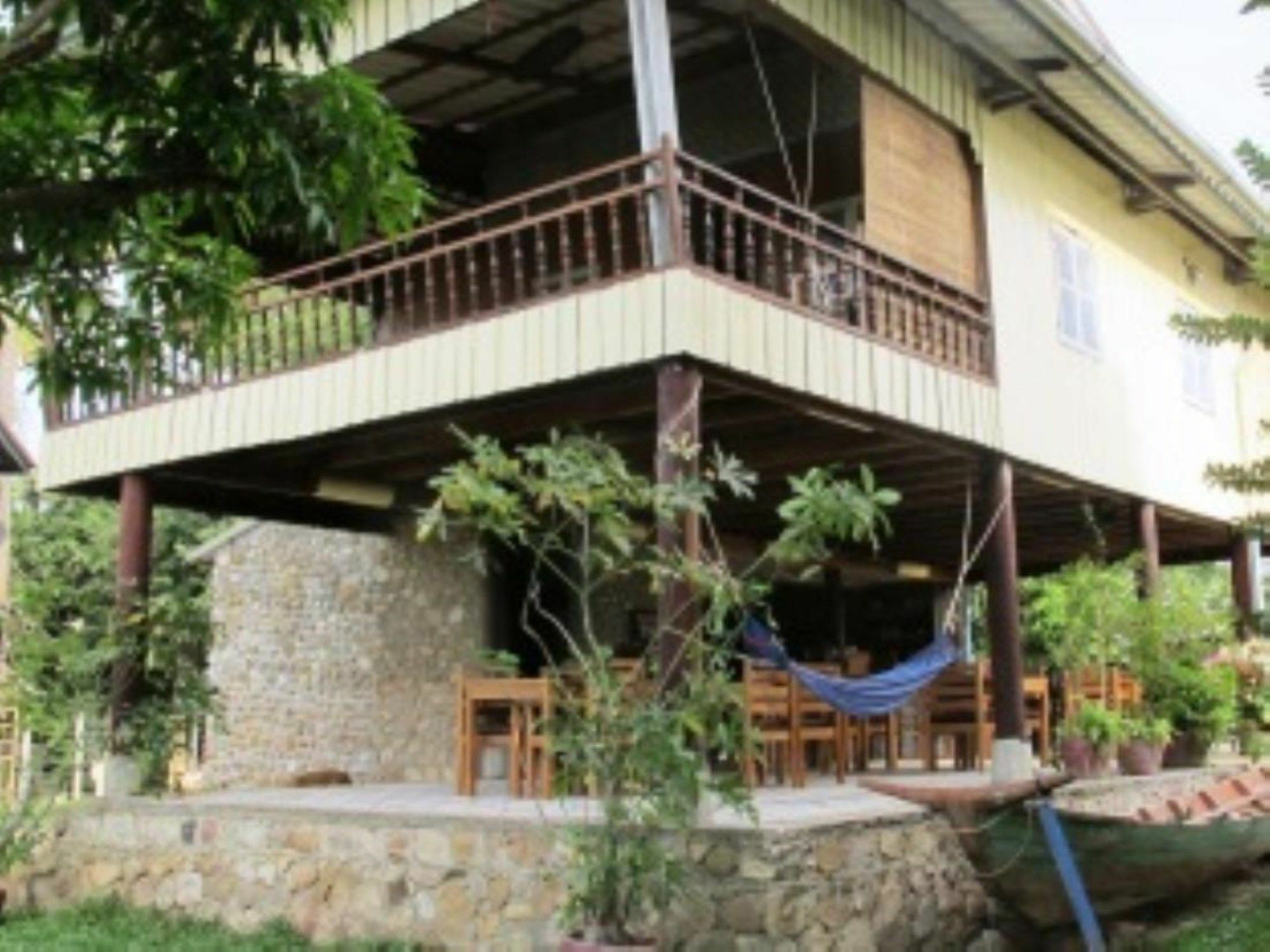 Champa Lodge Kampot Exterior foto